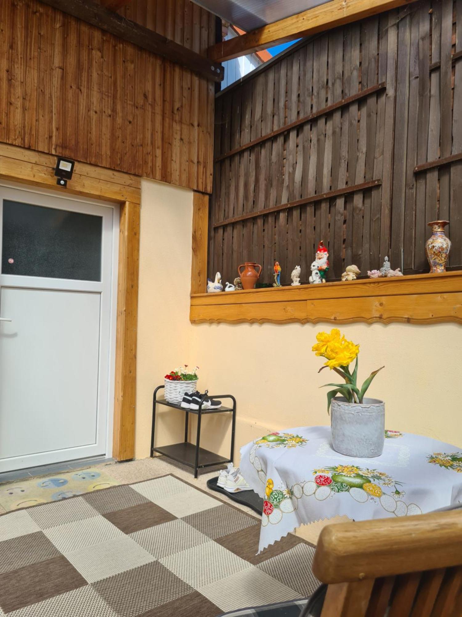 Ferienwohnung Weisskopf Alkersleben 外观 照片