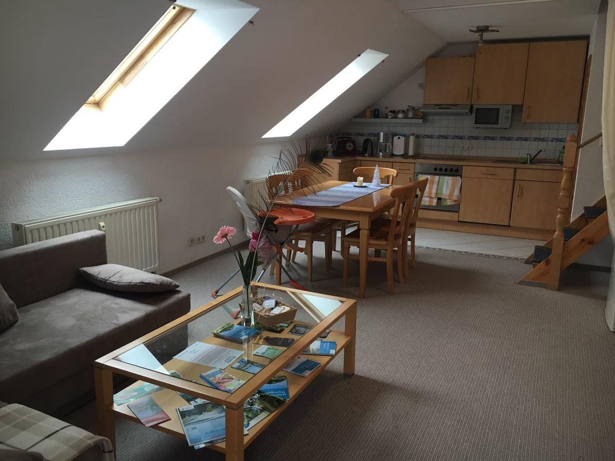 Ferienwohnung Weisskopf Alkersleben 外观 照片